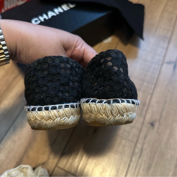 CHANEL Lace Espadrilles - 39 - Picture 5 of 13